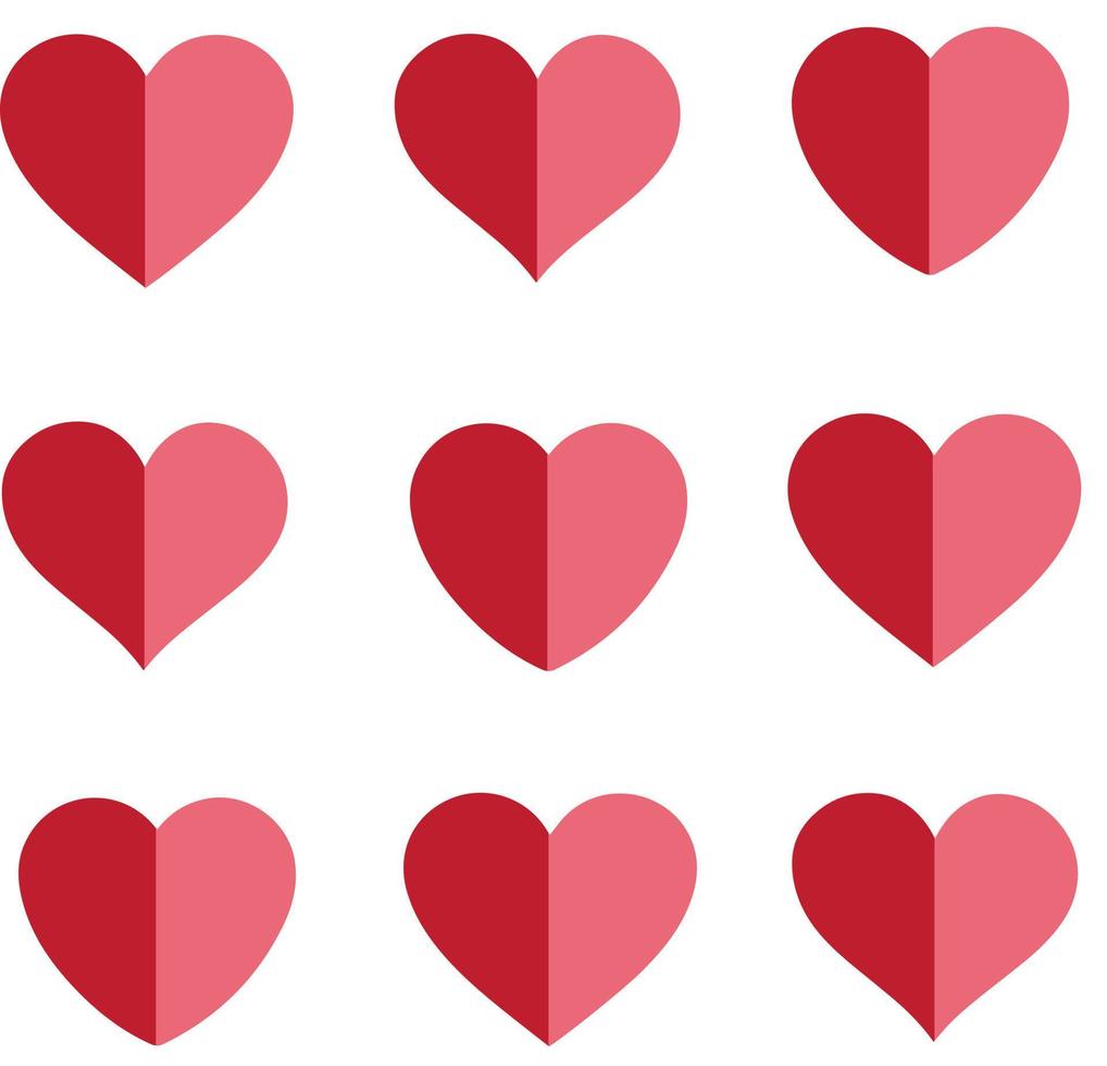 Vector collection heart