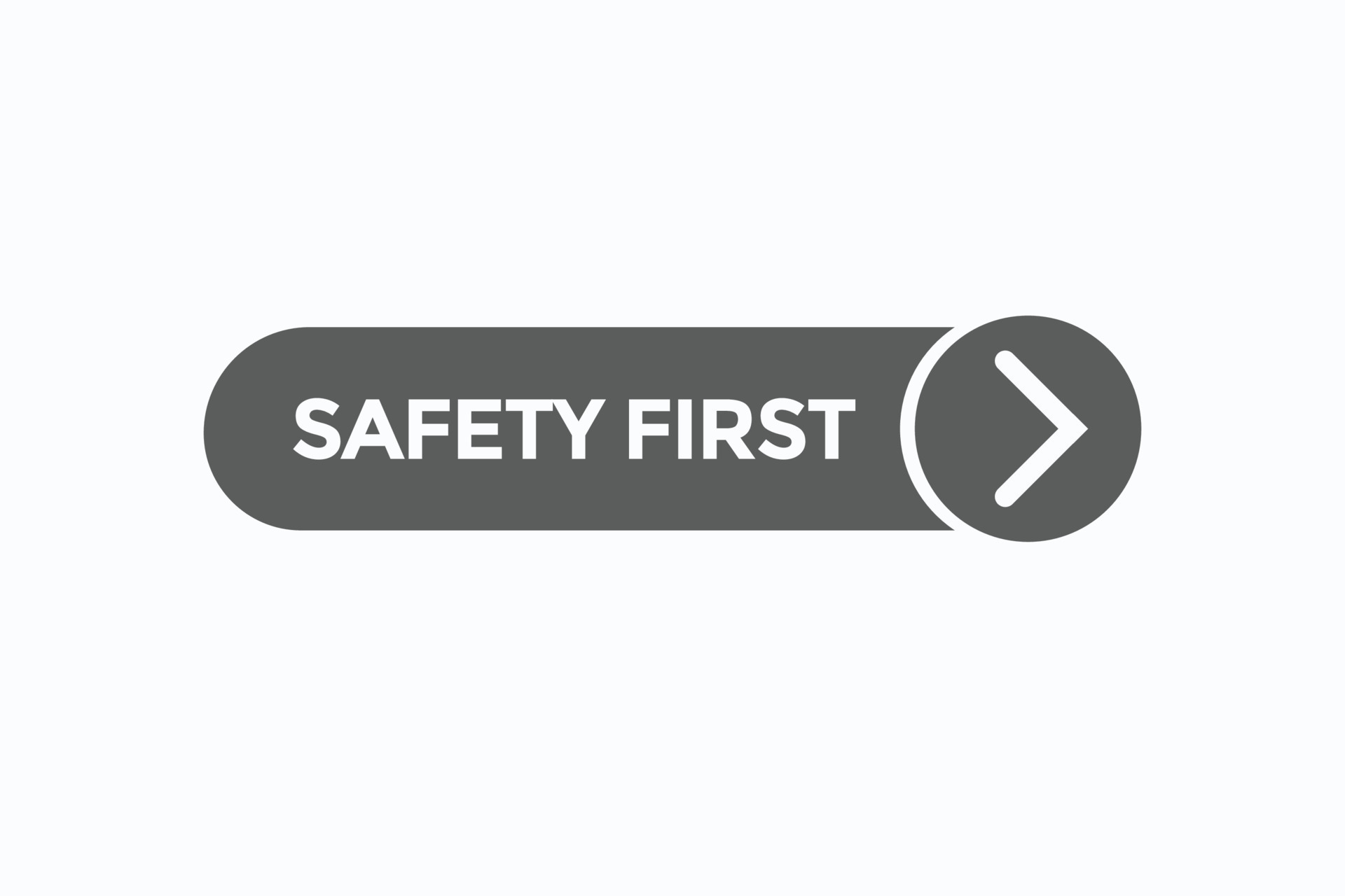 safety first button vectors.sign label speech bubble safety first 17056988 Vector Art at Vecteezy