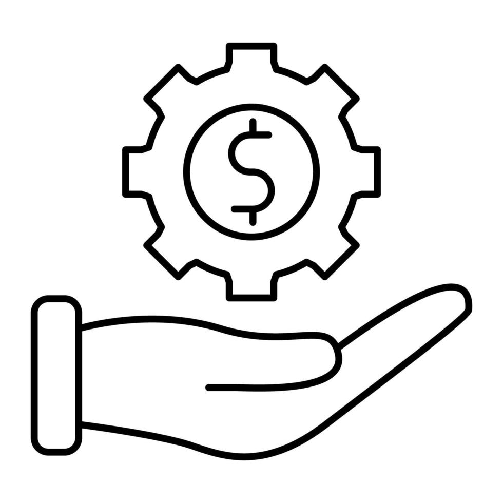 making money icon, suitable for a wide range of digital creative projects. vector