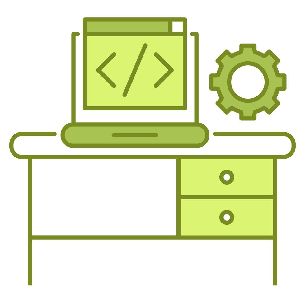development icon, suitable for a wide range of digital creative projects. vector