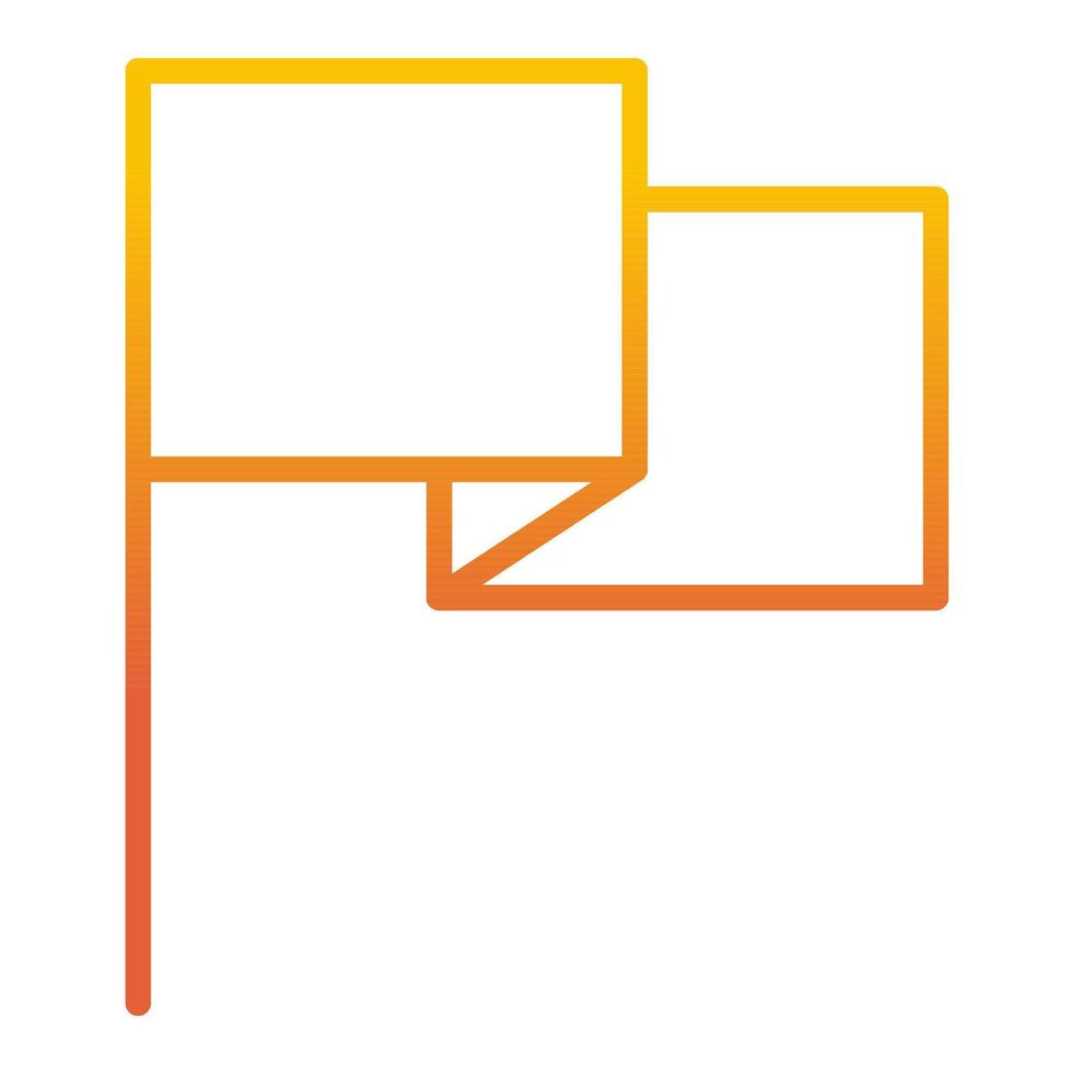 Flag  icon, suitable for a wide range of digital creative projects. vector