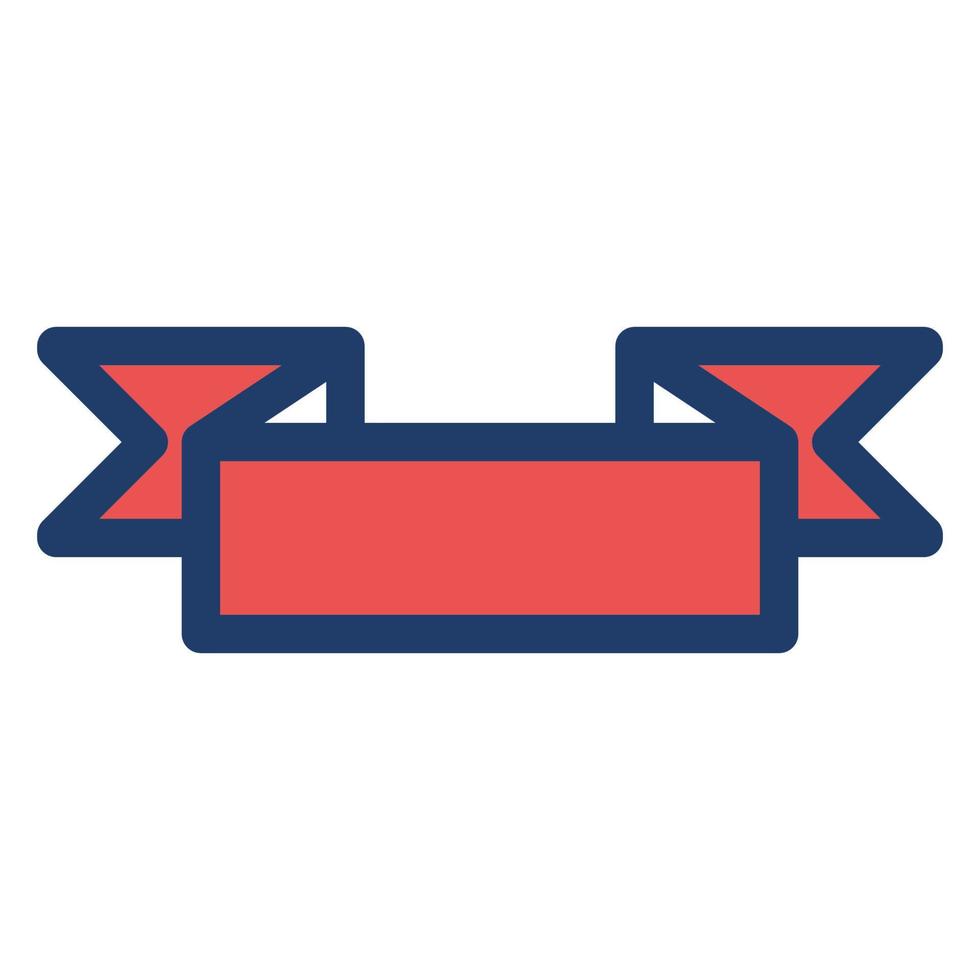 ribbon icon, suitable for a wide range of digital creative projects. vector