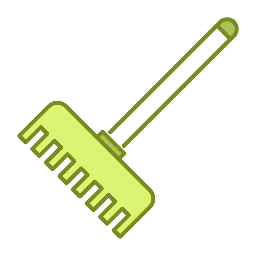 Rake icon, suitable for a wide range of digital creative projects. vector