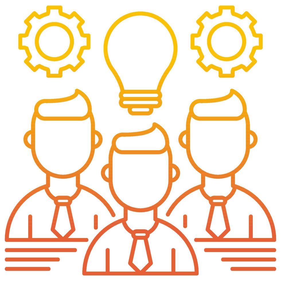 team skills icon, suitable for a wide range of digital creative projects. vector