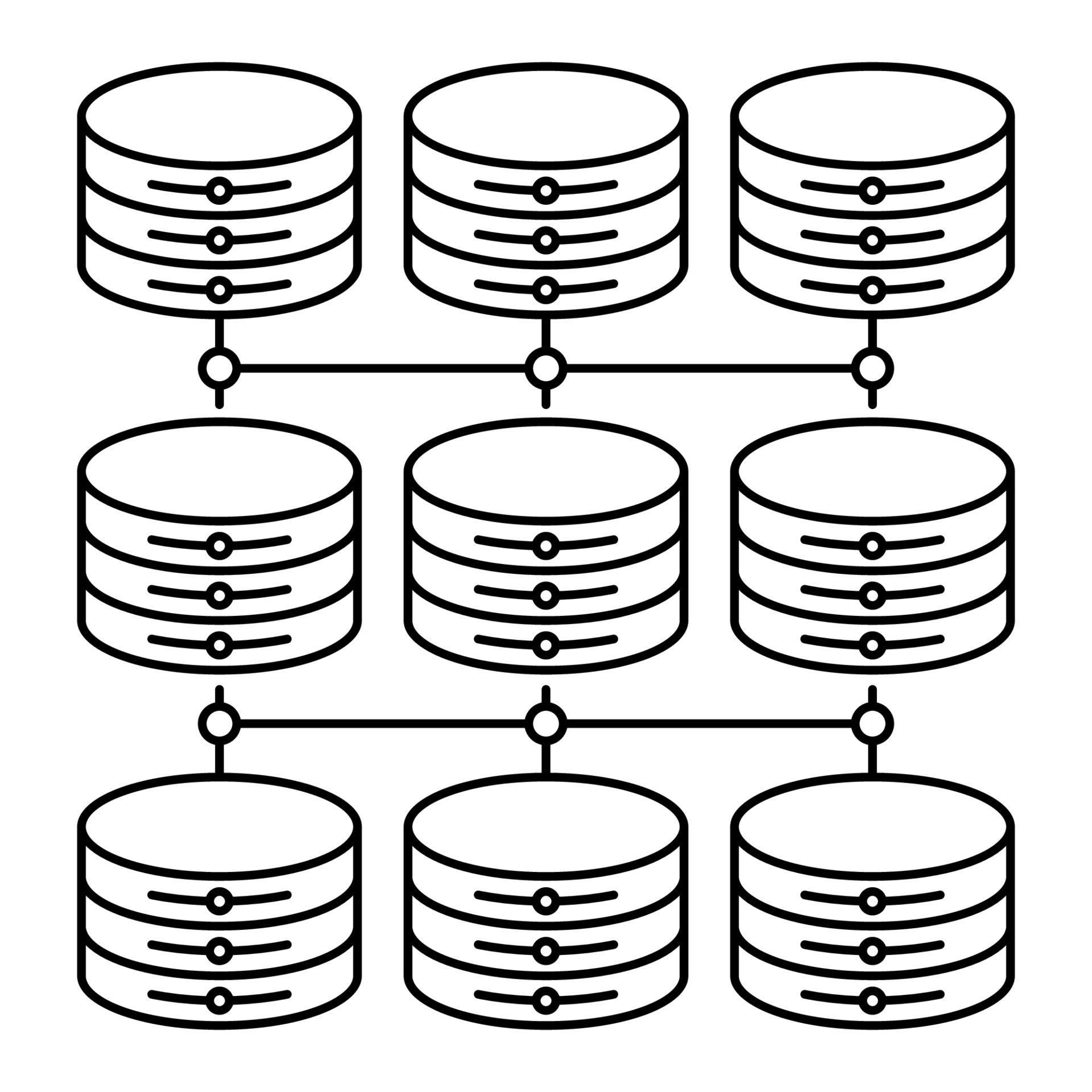 structured data icon, suitable for a wide range of digital creative ...