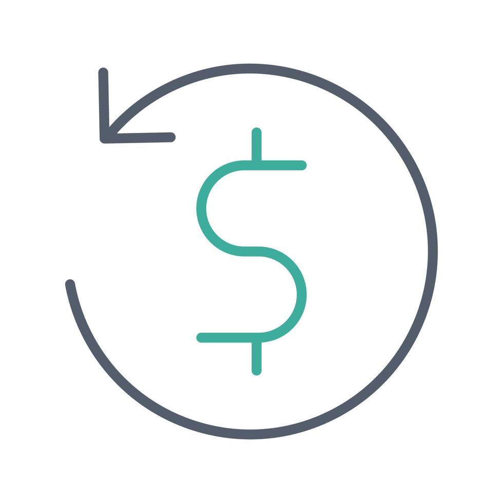 reload money icon, suitable for a wide range of digital creative projects. vector