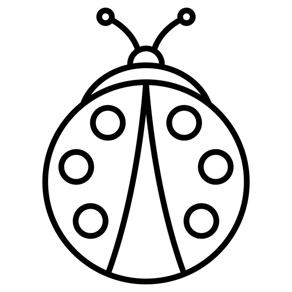 bug icon, suitable for a wide range of digital creative projects. vector