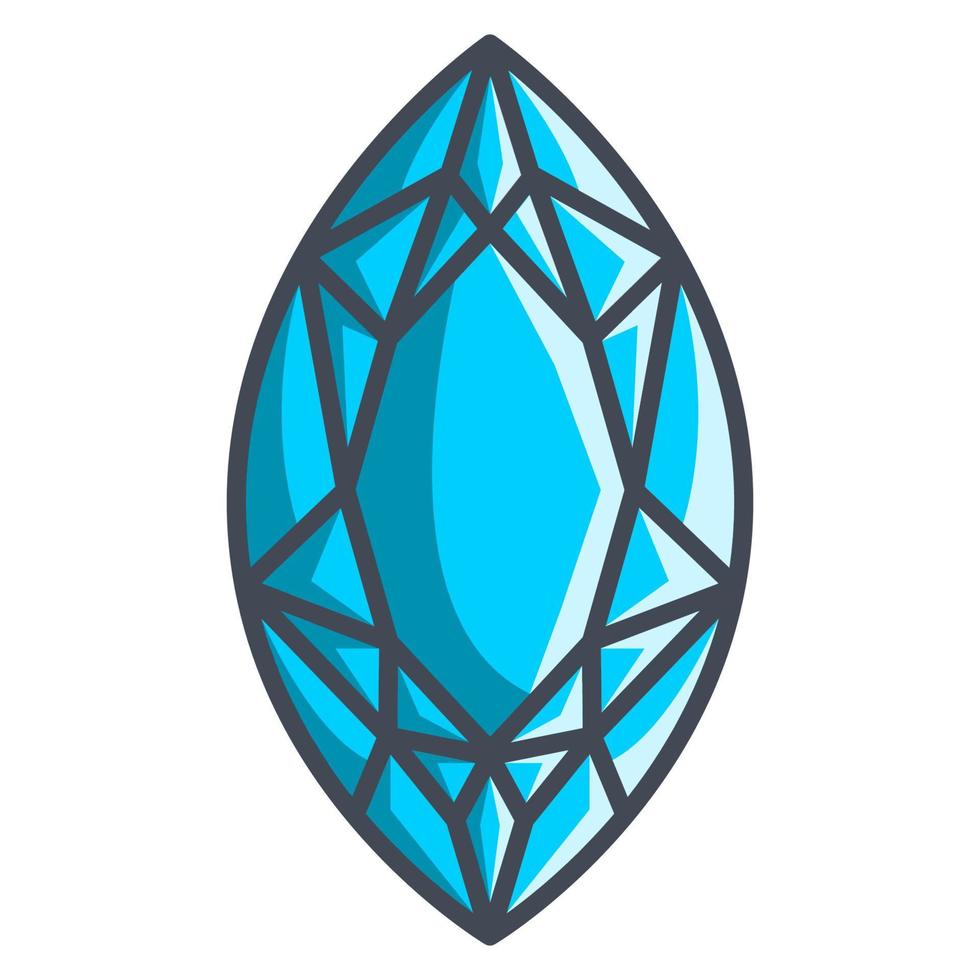 marquis diamond icon, suitable for a wide range of digital creative projects. vector