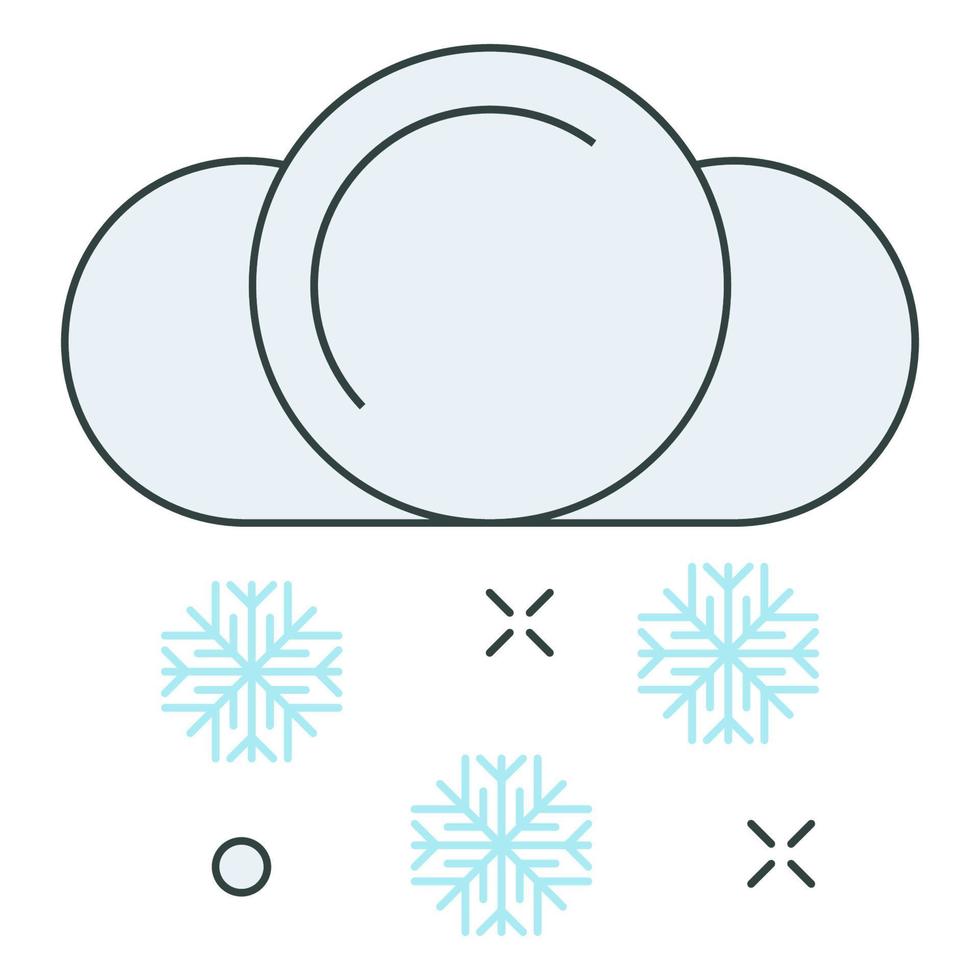 Winter icon, suitable for a wide range of digital creative projects. vector