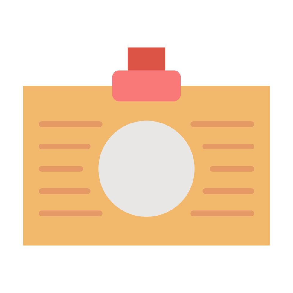 identity icon, suitable for a wide range of digital creative projects. vector