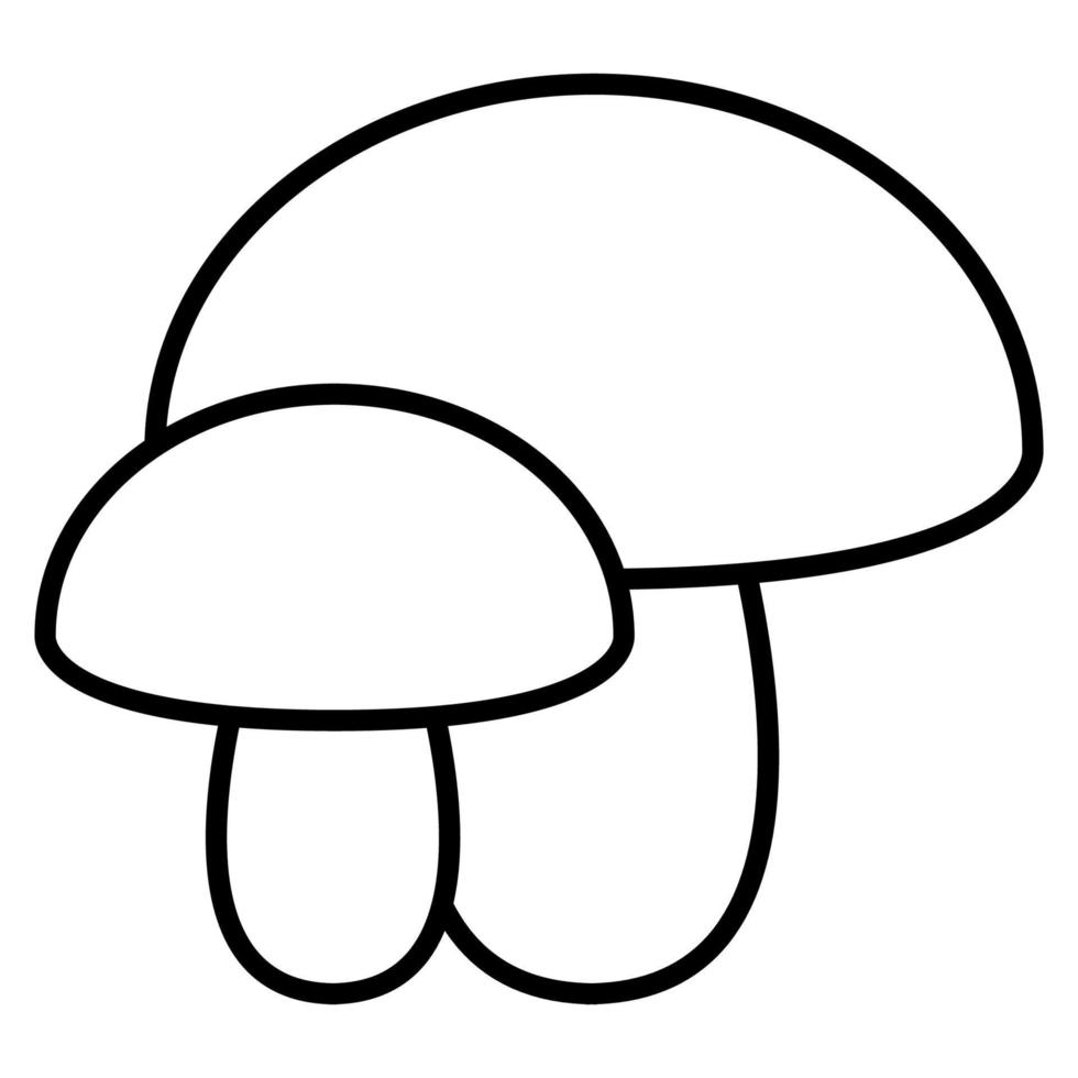 mashroom icon, suitable for a wide range of digital creative projects. vector