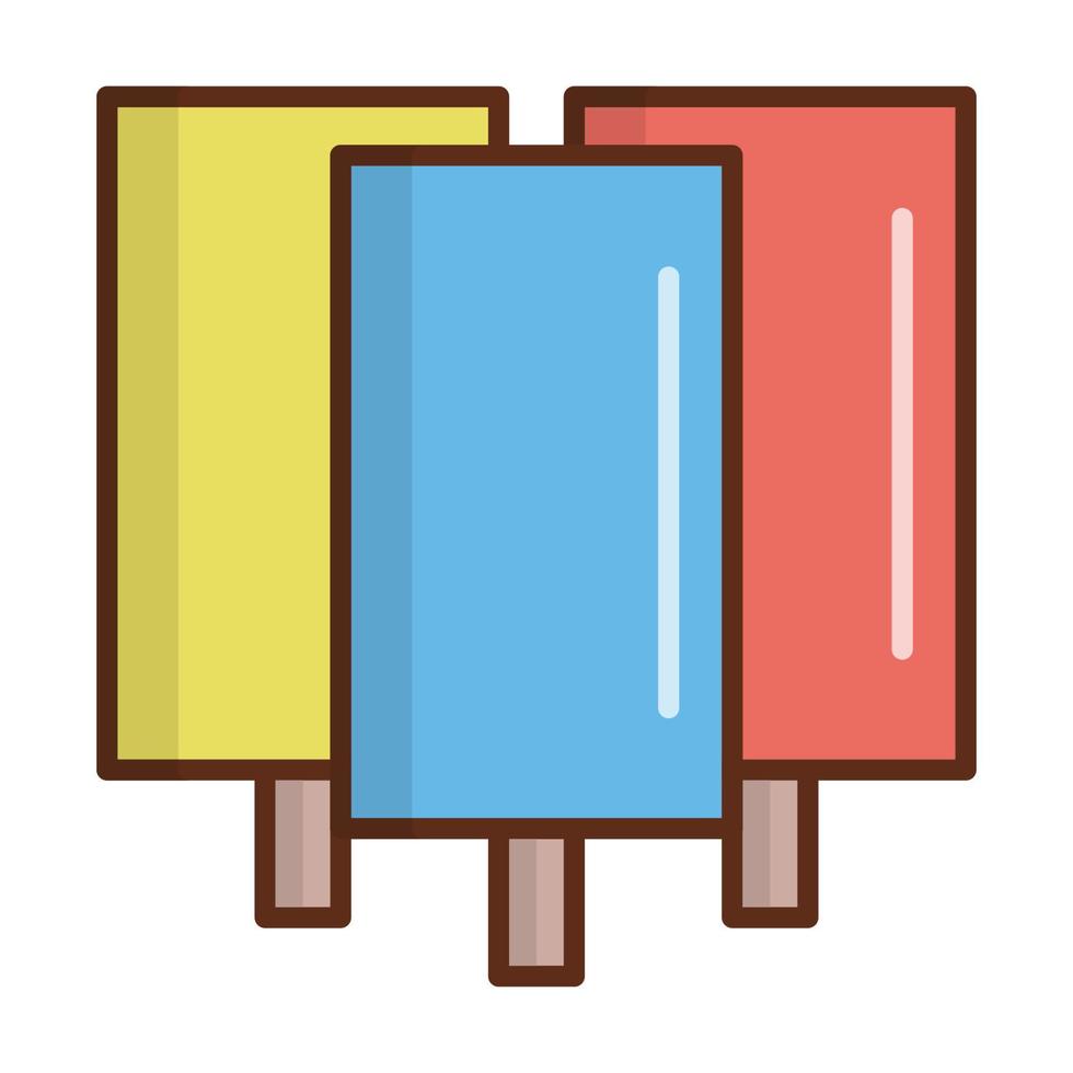 icono de cono de helado, adecuado para una amplia gama de proyectos creativos digitales. vector