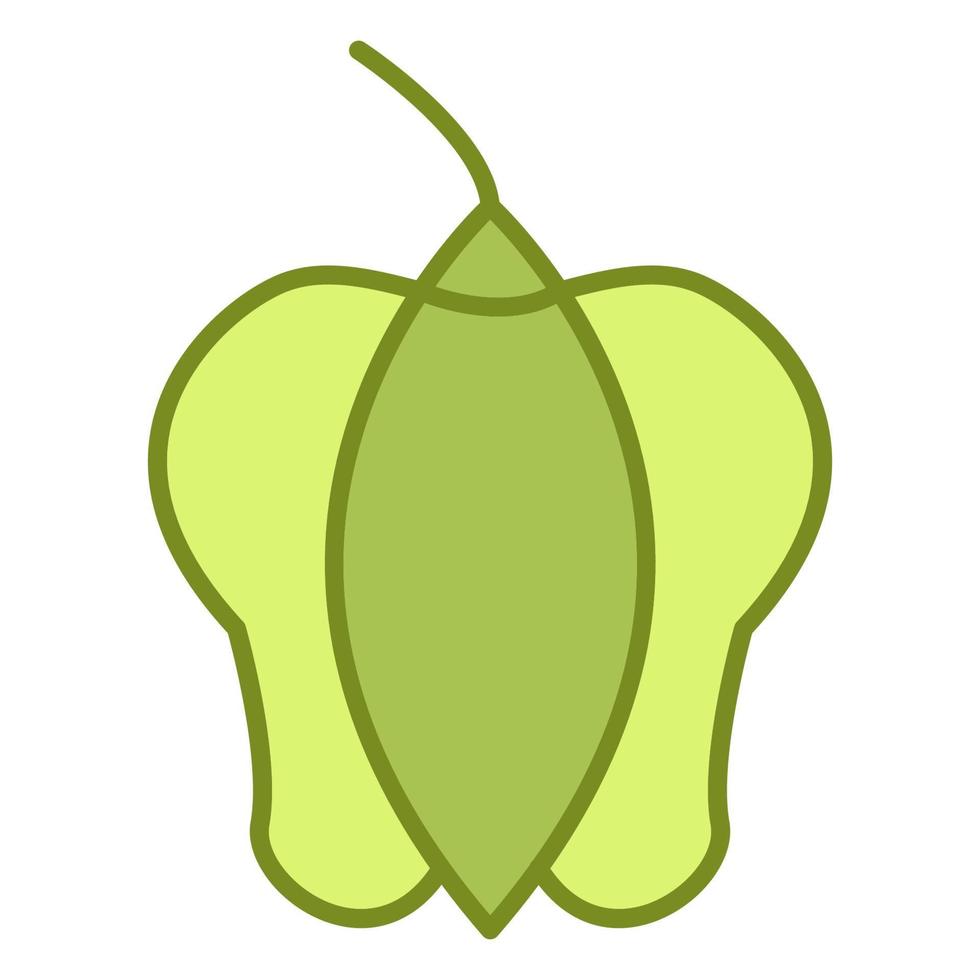 pepper icon, suitable for a wide range of digital creative projects. vector