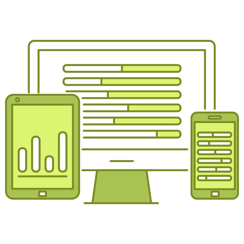 end devices icon, suitable for a wide range of digital creative projects. vector