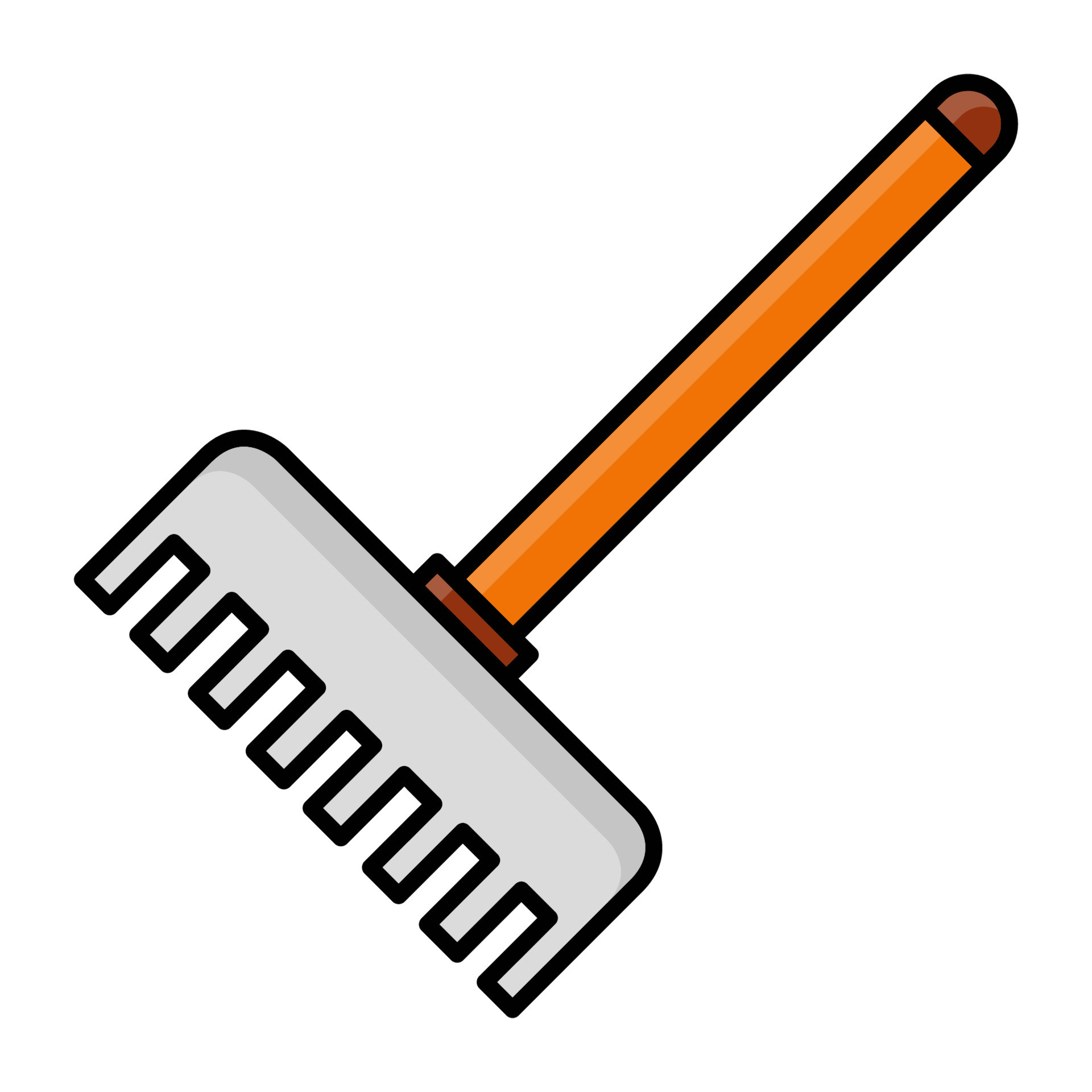 Rake icon, suitable for a wide range of digital creative projects ...