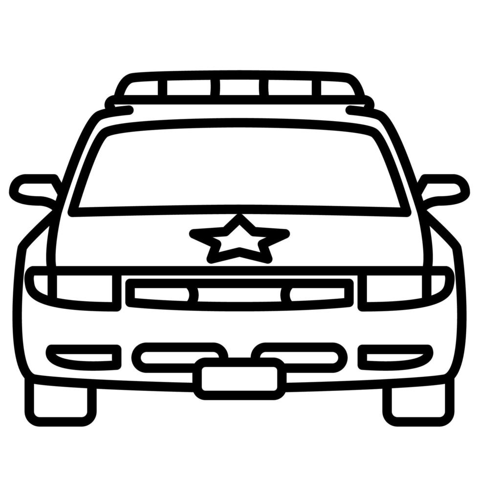 police icon, suitable for a wide range of digital creative projects. vector
