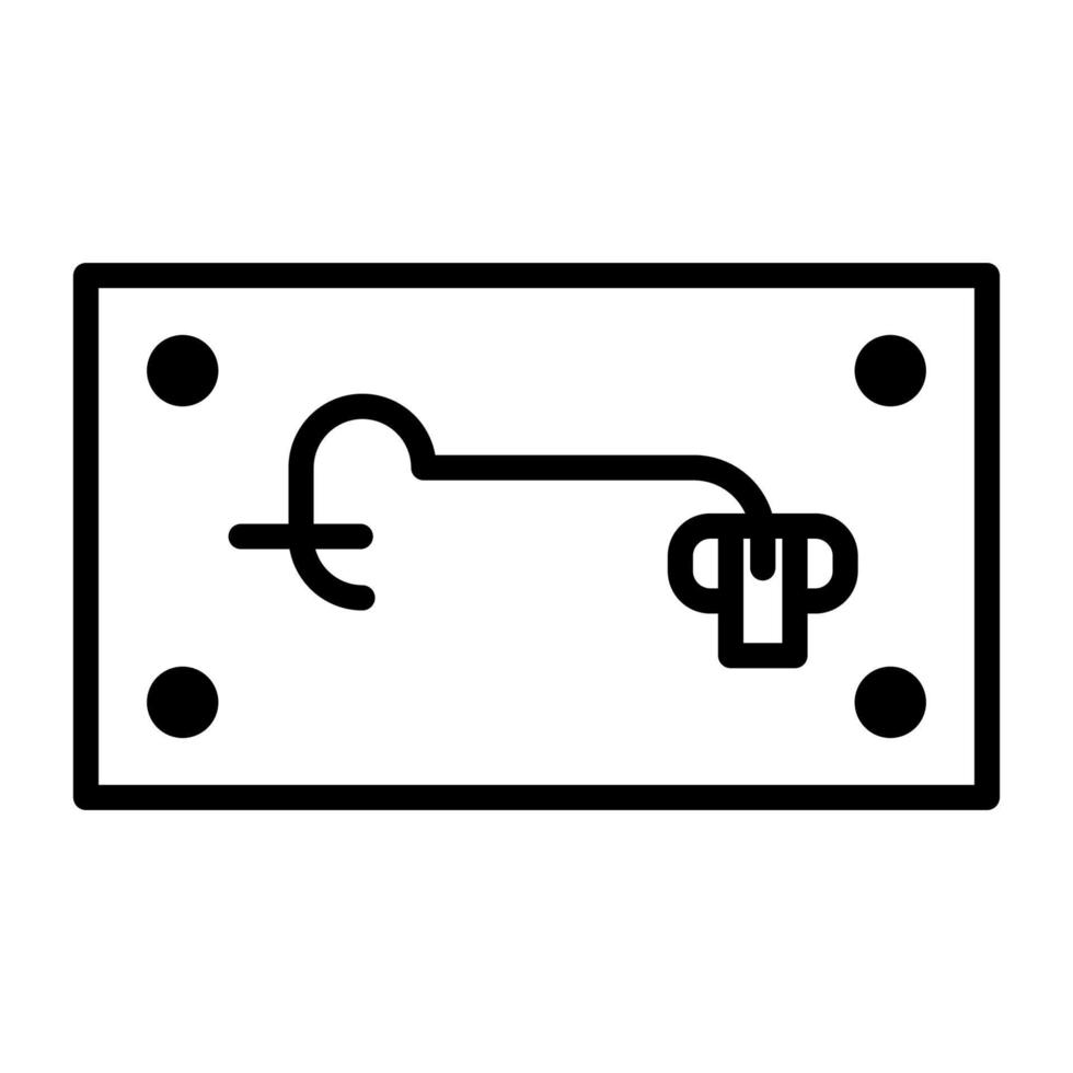 latches icon, suitable for a wide range of digital creative projects. vector