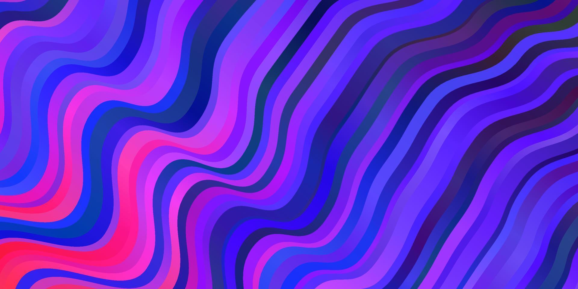 Light Blue, Red vector pattern with lines.