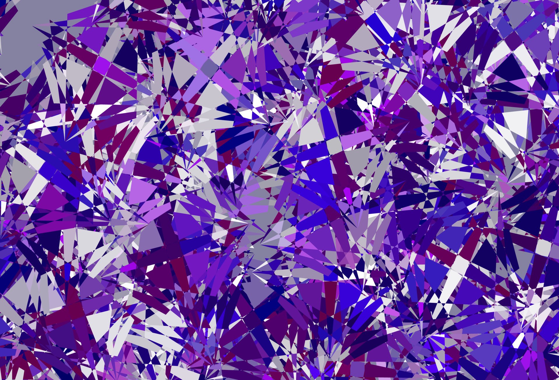 Dark Purple vector pattern with polygonal shapes. 17059000 Vector Art