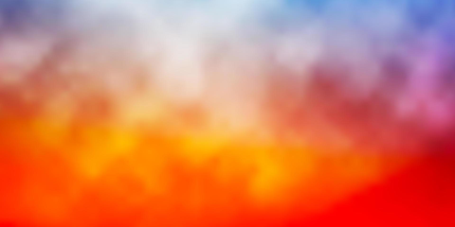 Light Blue, Red vector texture with cloudy sky.