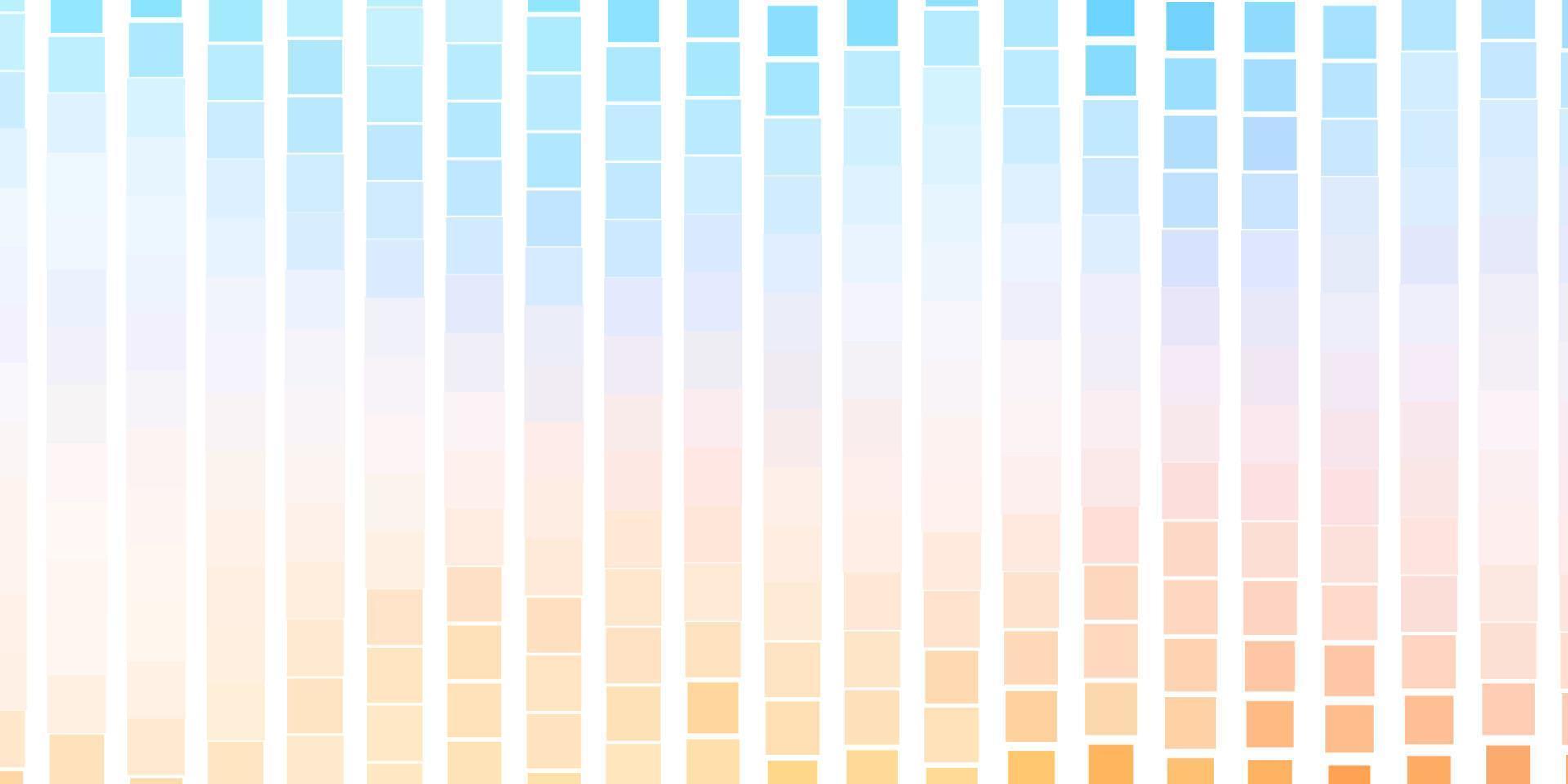 Light Blue, Yellow vector backdrop with rectangles.