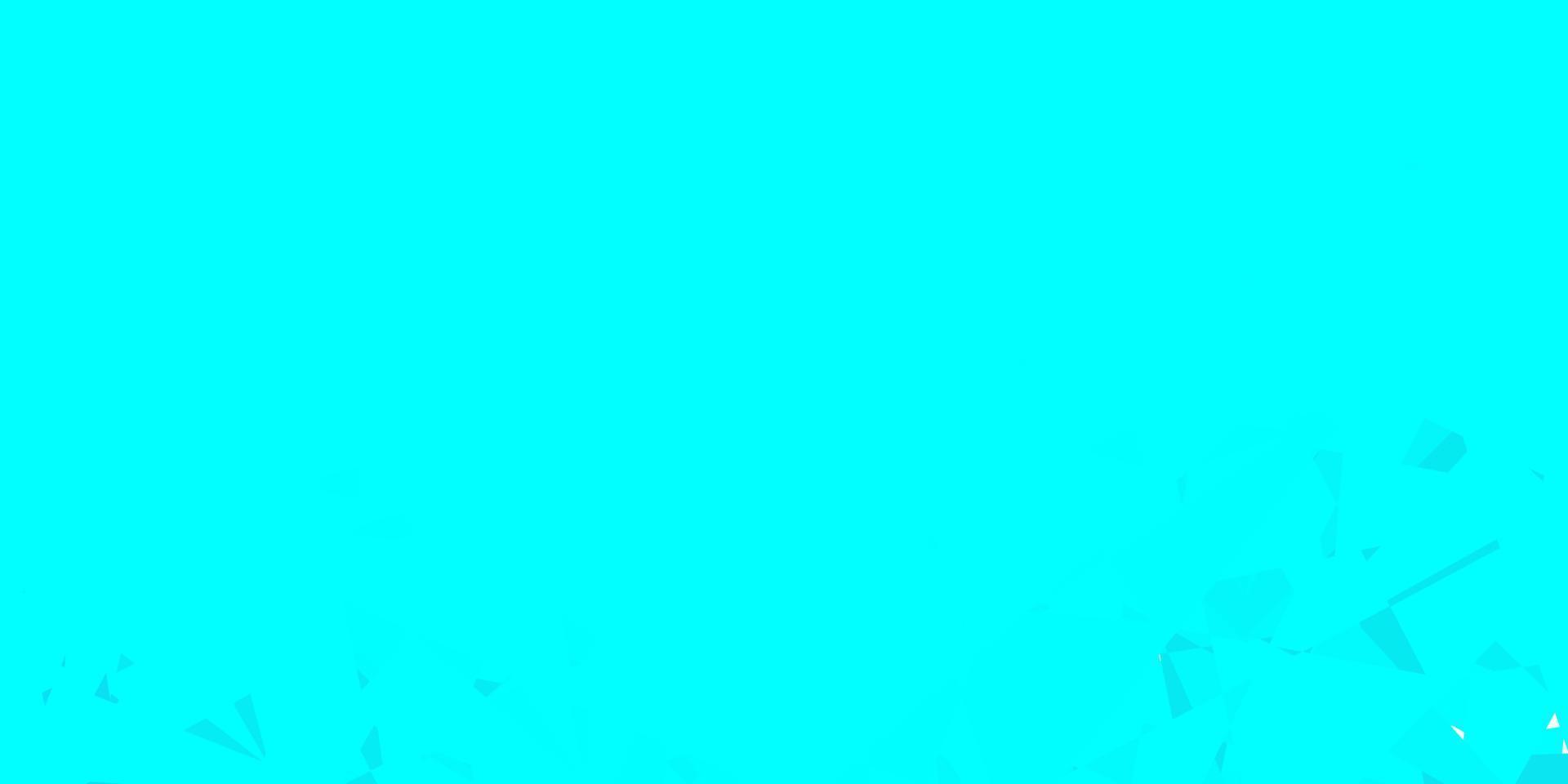 Light Green vector background with polygonal forms.