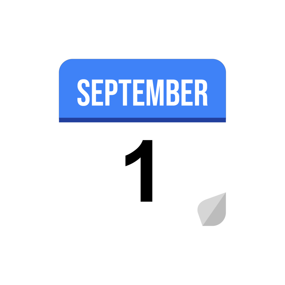 1. September png