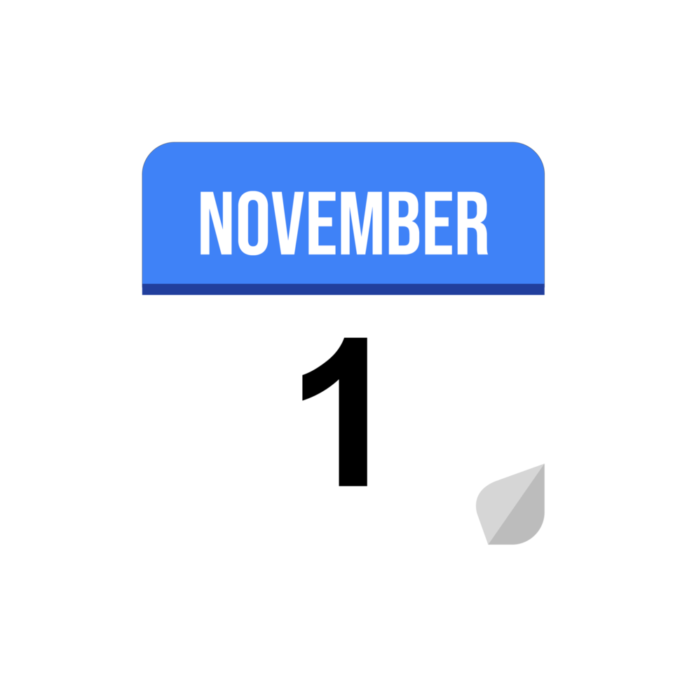 1. November png