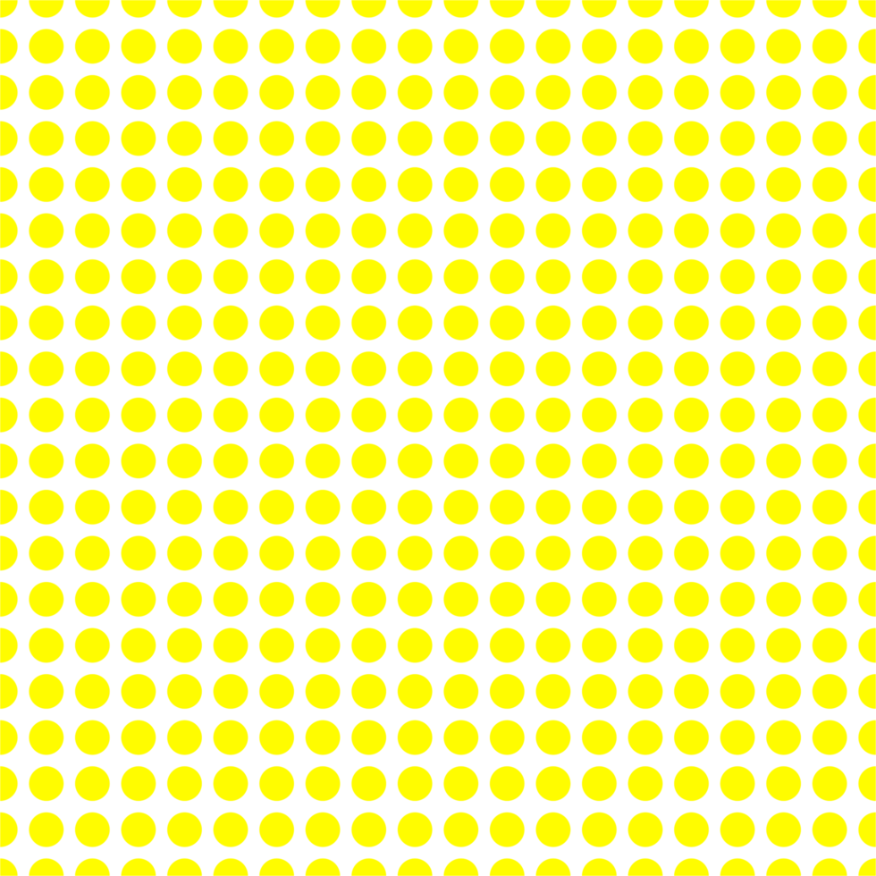 motif à pois jaune png