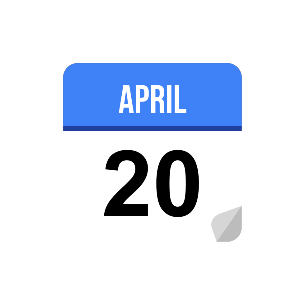 20. April png