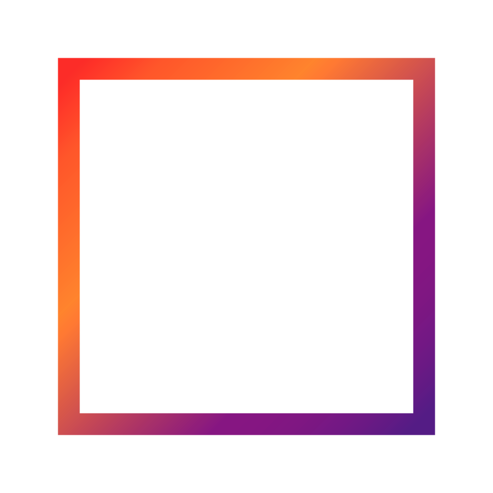 Colorful Border Frame png