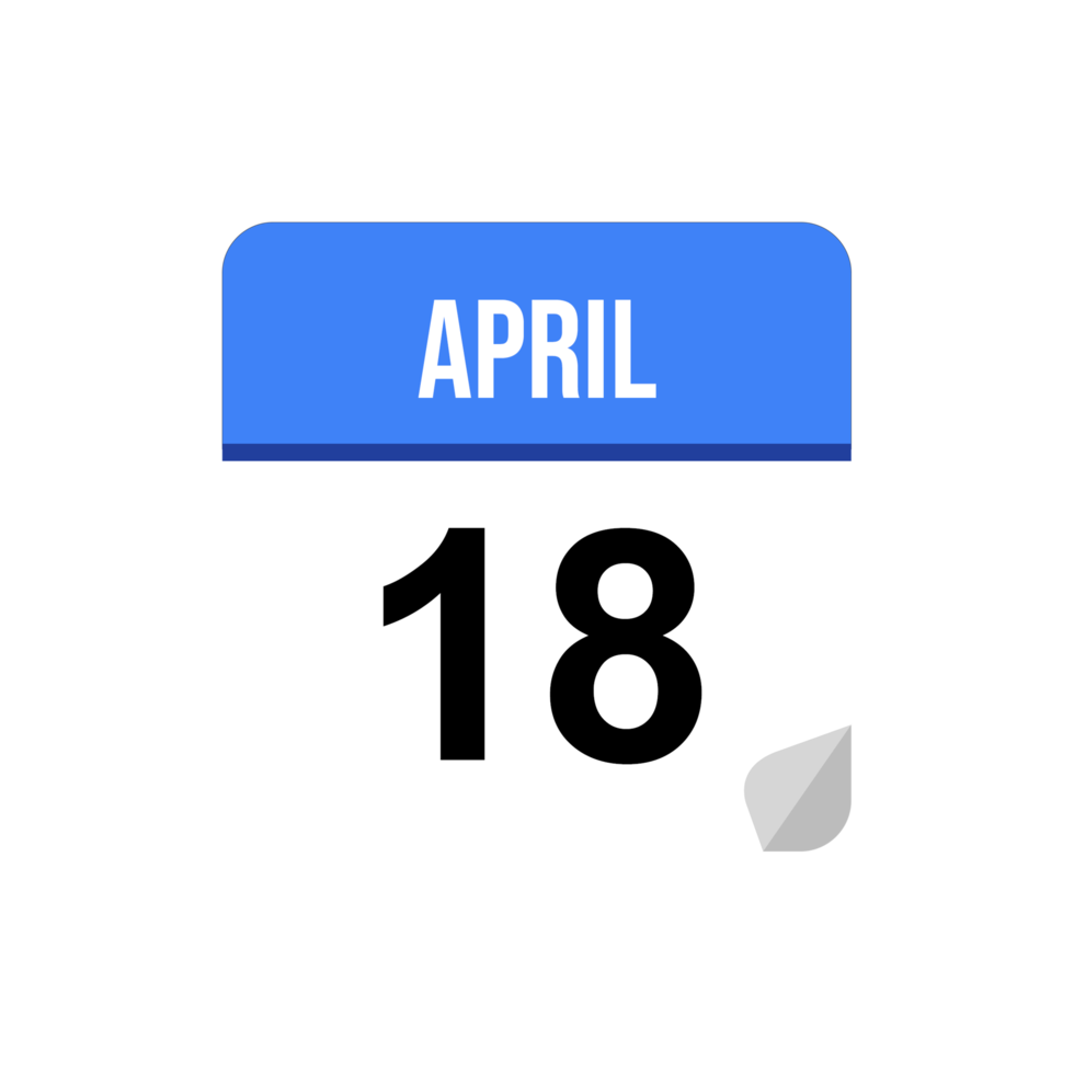 18. April png