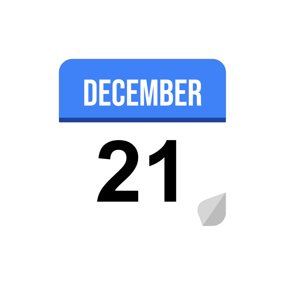 Free 21 December PNG 17059456 PNG with Transparent Background