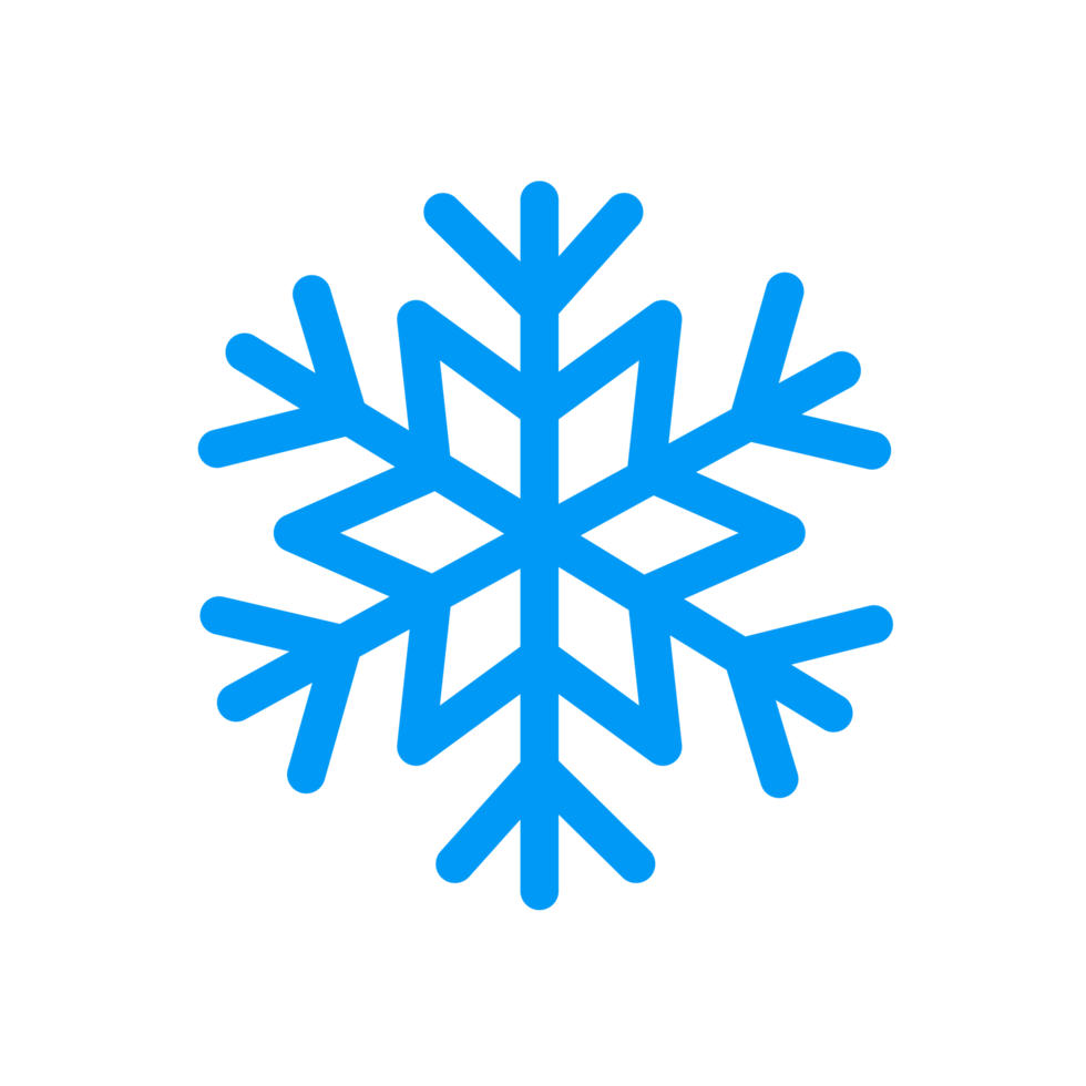 fiocco di neve cartello png