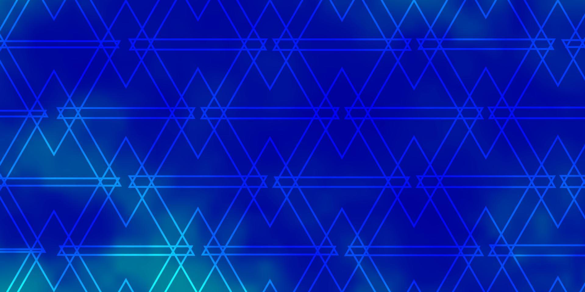 Light BLUE vector texture with triangular style.