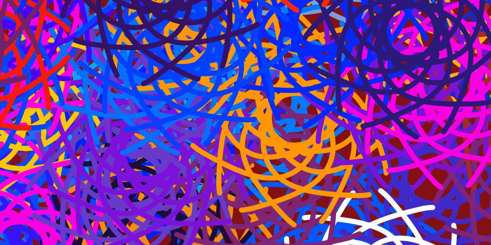 Light Multicolor vector template with abstract forms. 17059860 Vector