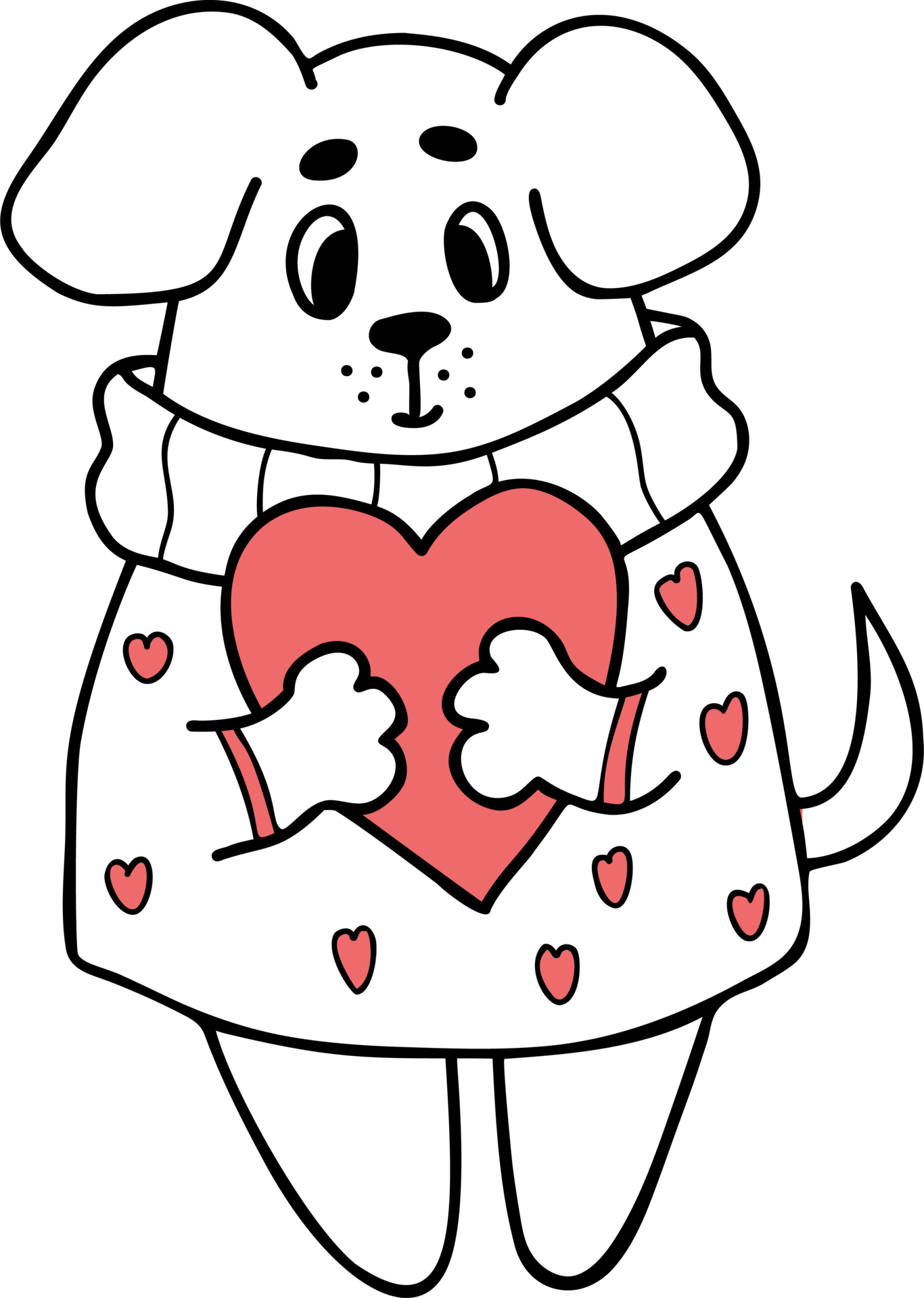 dog-girl-with-heart-17060654-png