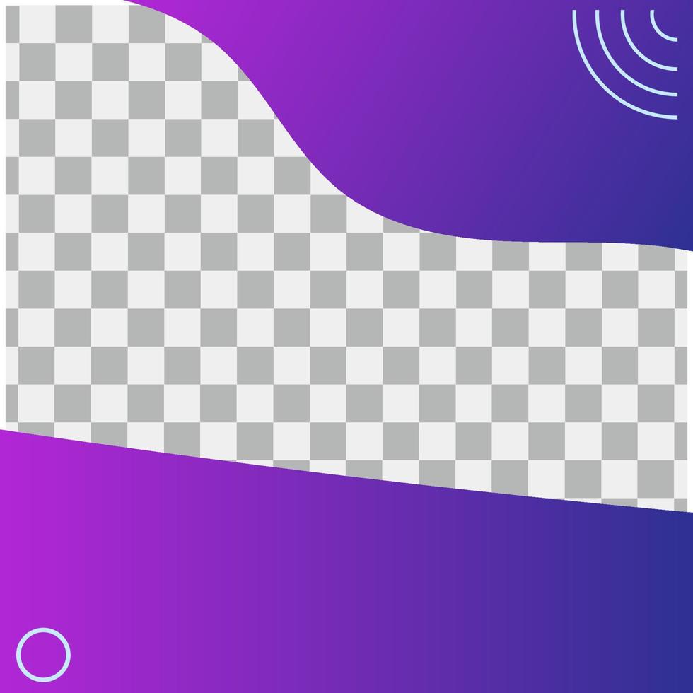 social media post template design vector