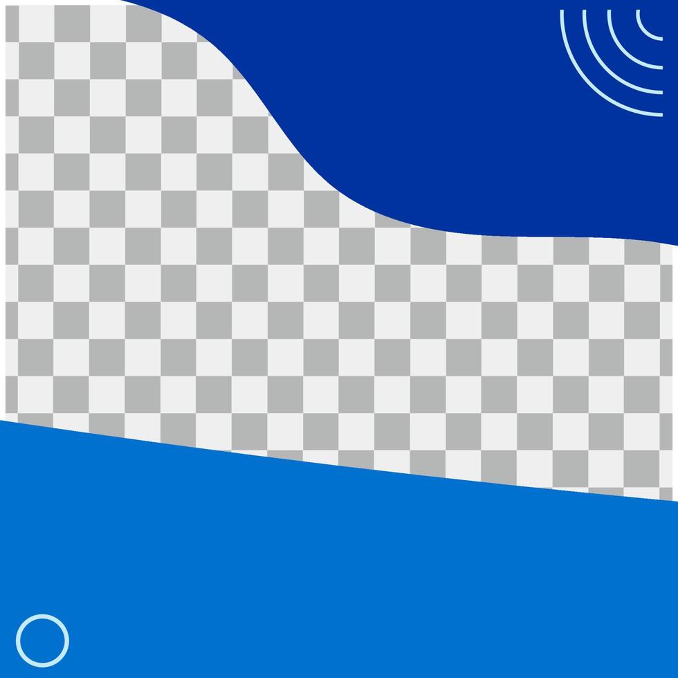 social media post template design vector
