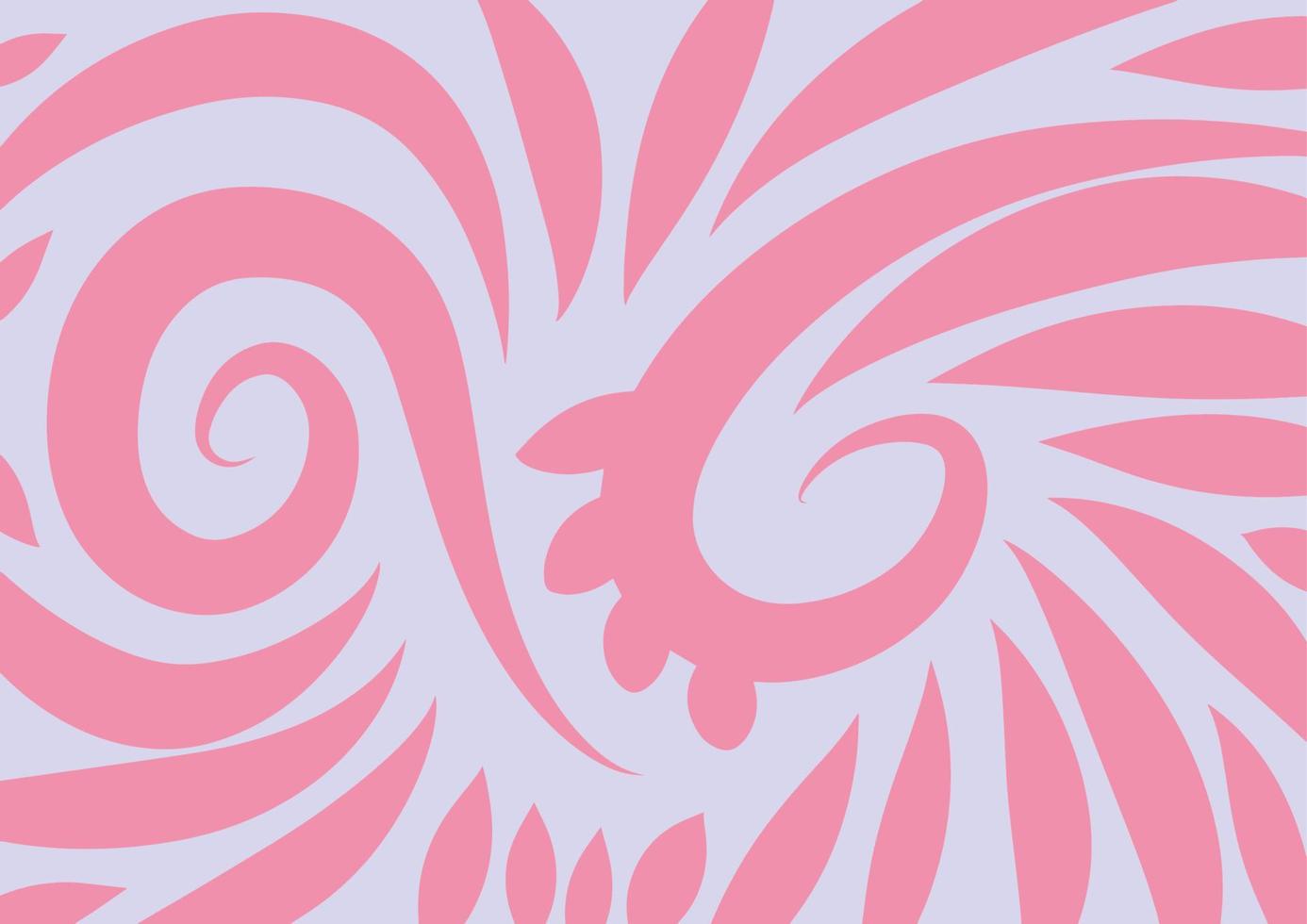 vector de texturas lineales onduladas de papel tapiz de fondo vintage rizado floral abstracto.
