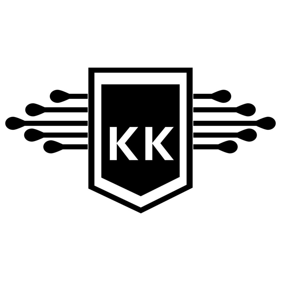 KK letter logo design.KK creative initial KK letter logo design . KK creative initials letter logo concept. KK letter design. vector