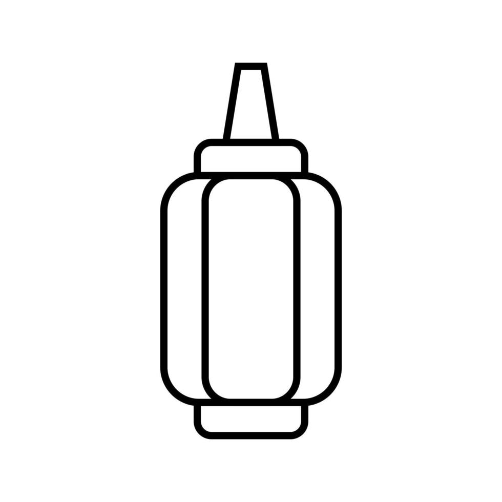 paper lantern vector for website symbol icon presentation