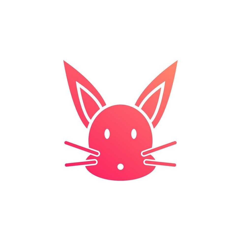 rabbit zodiac vector for website symbol icon presentation
