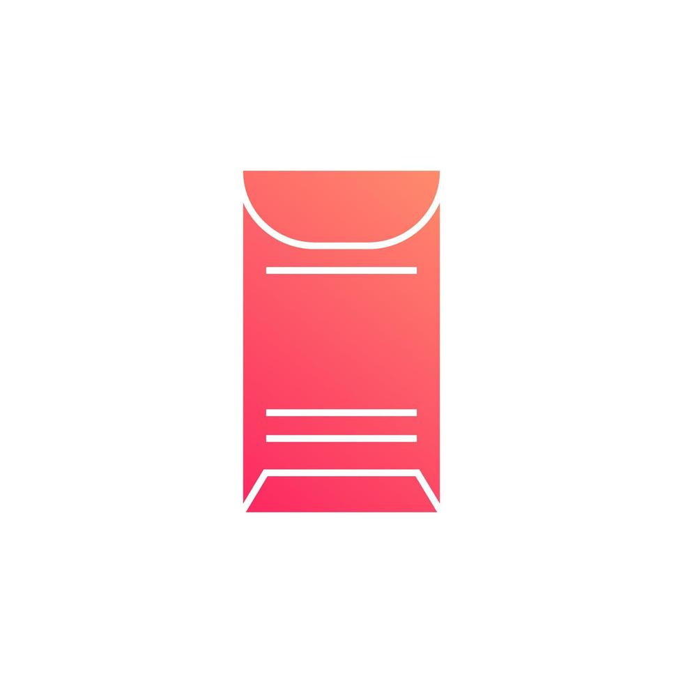 red envelope vector for website symbol icon presentation