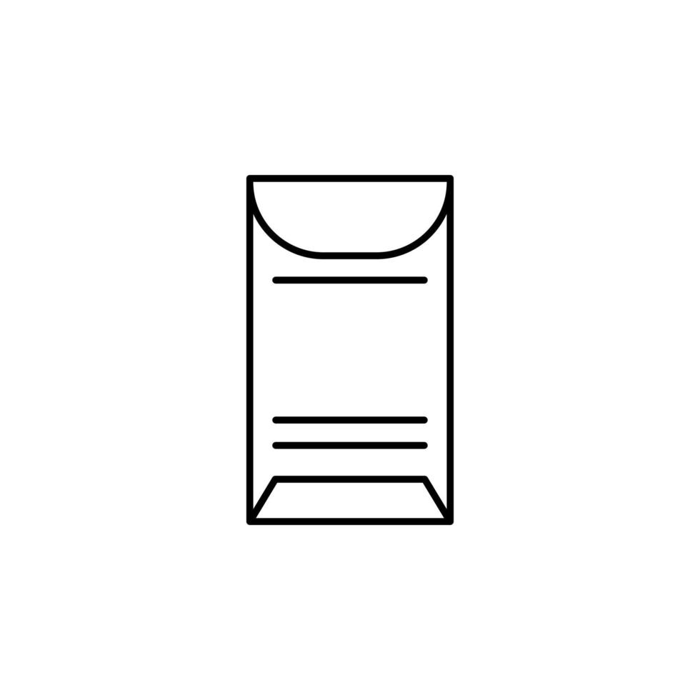 red envelope vector for website symbol icon presentation