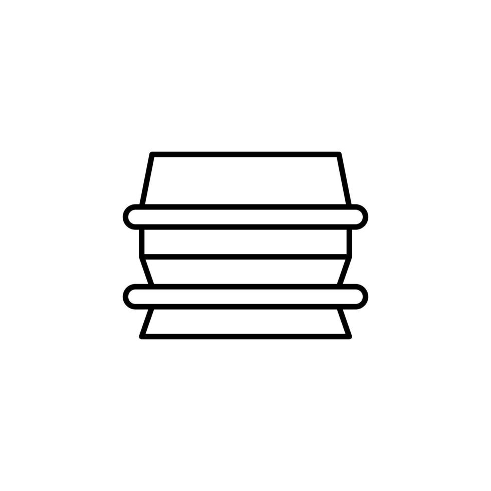 Chinese bowl vector for website symbol icon presentation