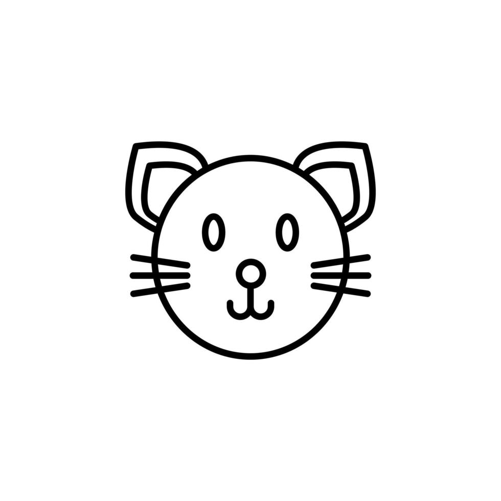 cat vector for website symbol icon presentation