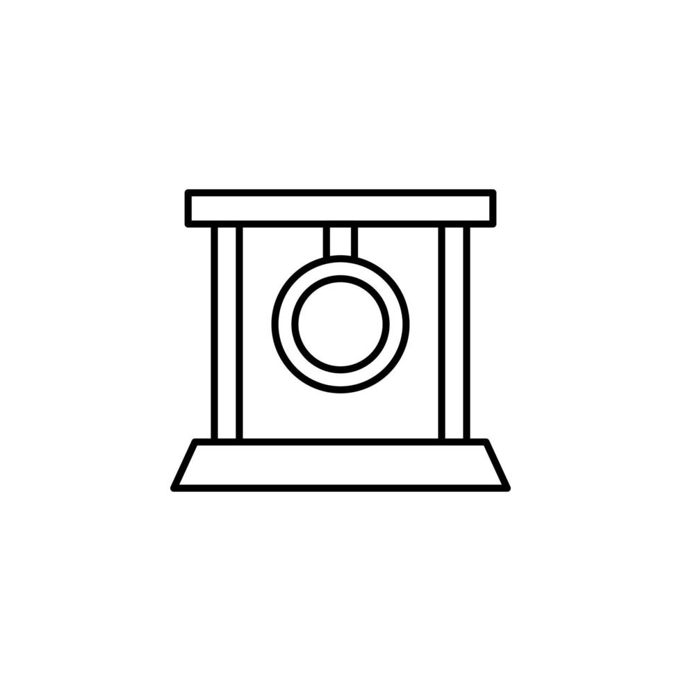 chinese gongs vector for website symbol icon presentation