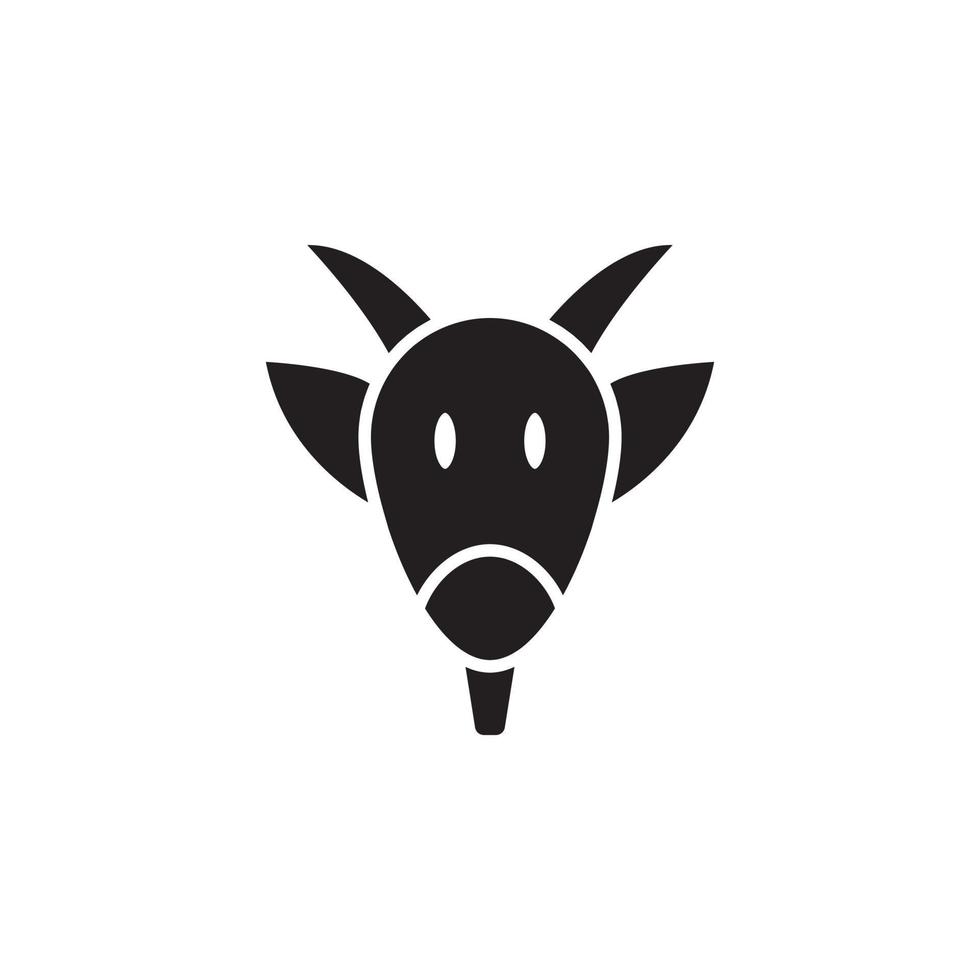 goat vector for website symbol icon presentation