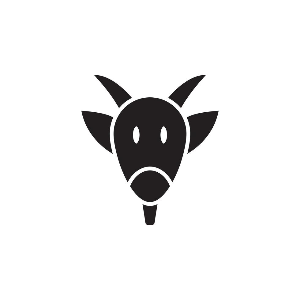 goat vector for website symbol icon presentation